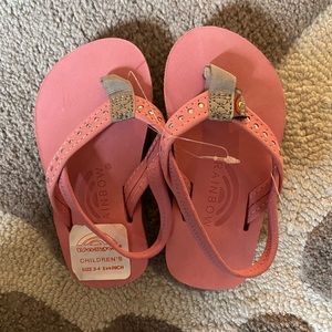 Rainbow children sandals